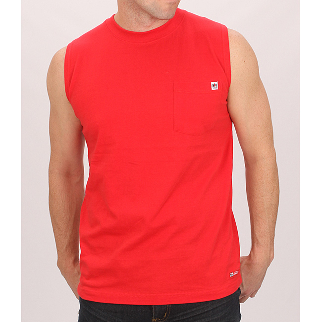 Farmall IH Men's Red Cotton Muscle Tee
